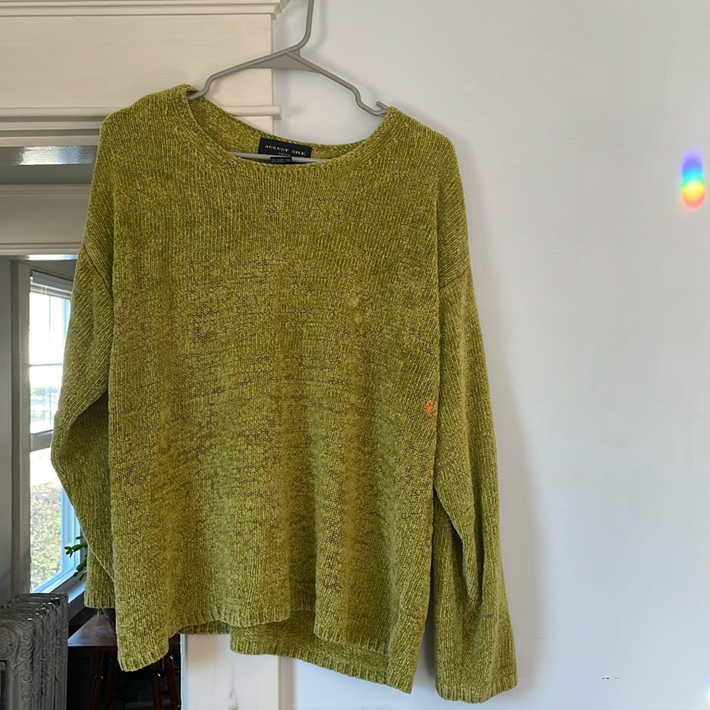 Vintage August Silk Sweater